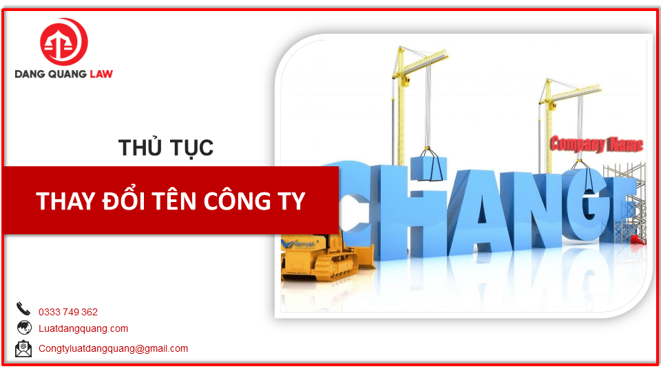 Tên doanh nghiệp và thay đổi tên công ty như thế nào?