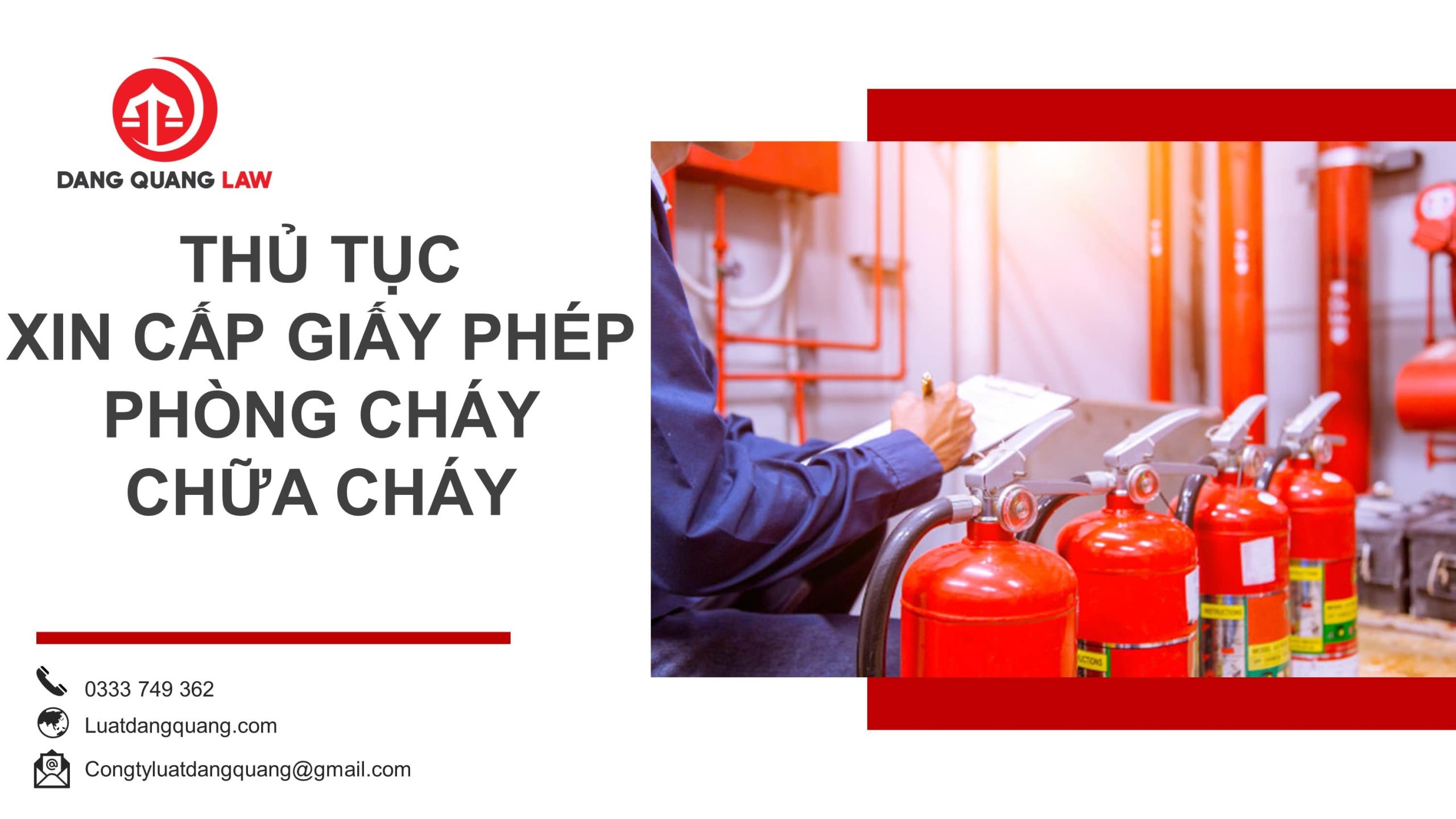 thủ tục xin cấp giấy phép phòng cháy chữa cháy