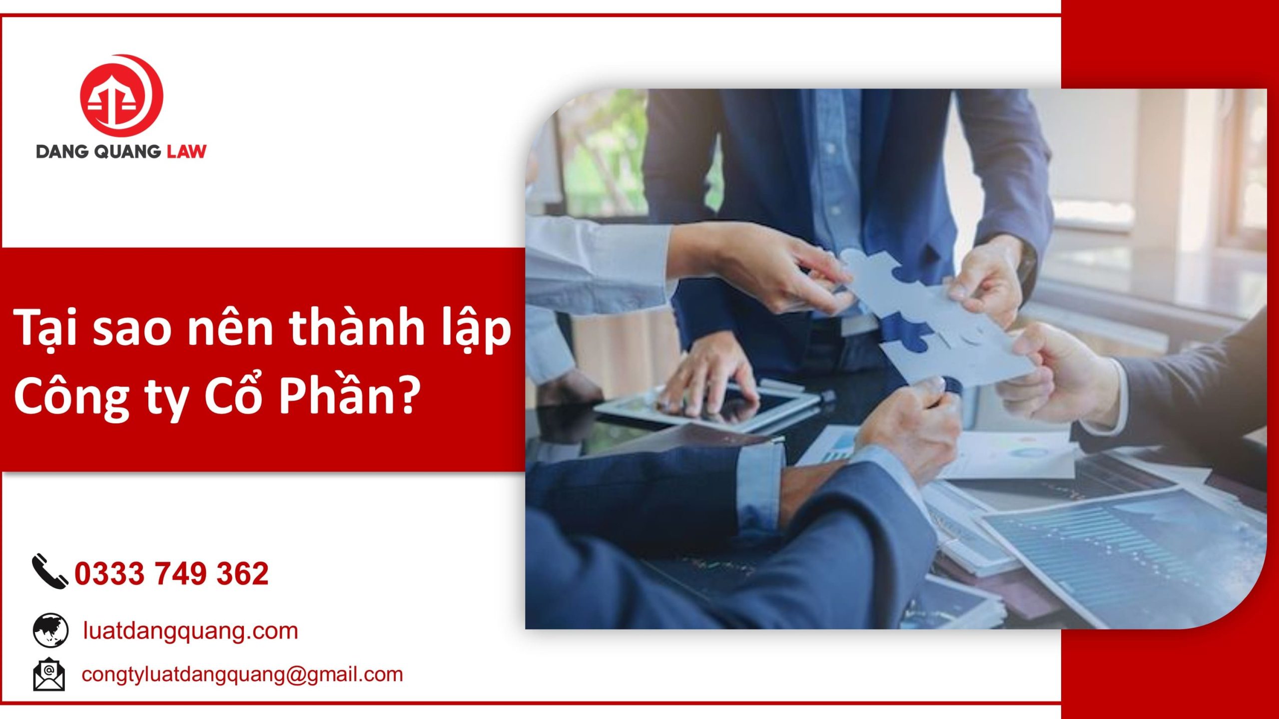 Tại sao nên thành lập công ty cổ phần?