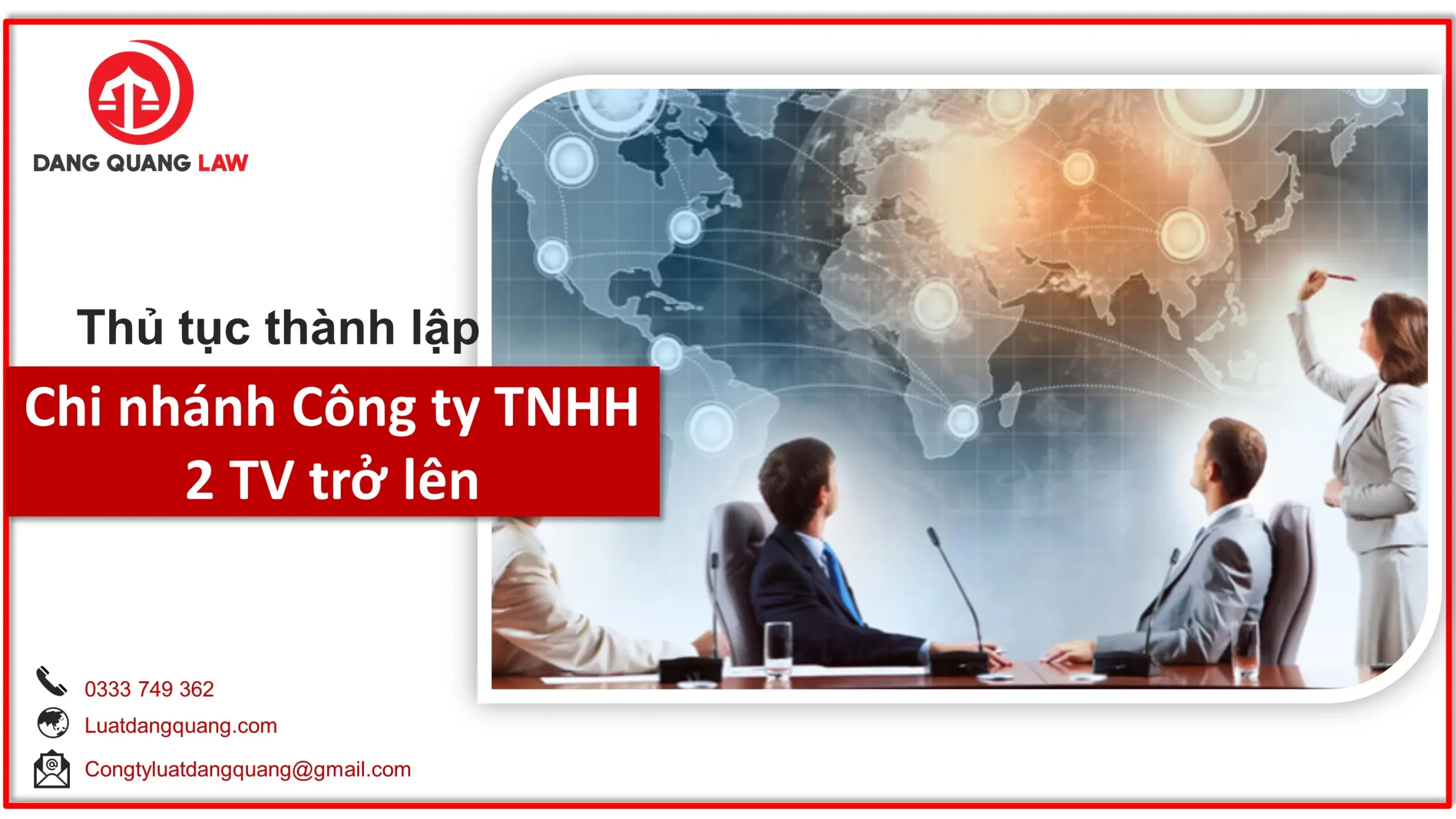 Thành lập chi nhánh công ty TNHH 2 thành viên
