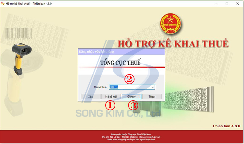 Kê khai thuế cho địa điểm kinh doanh