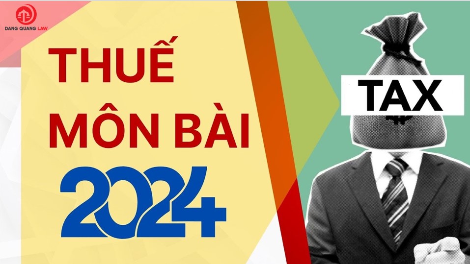 Mức thuế môn bài cho năm 2024