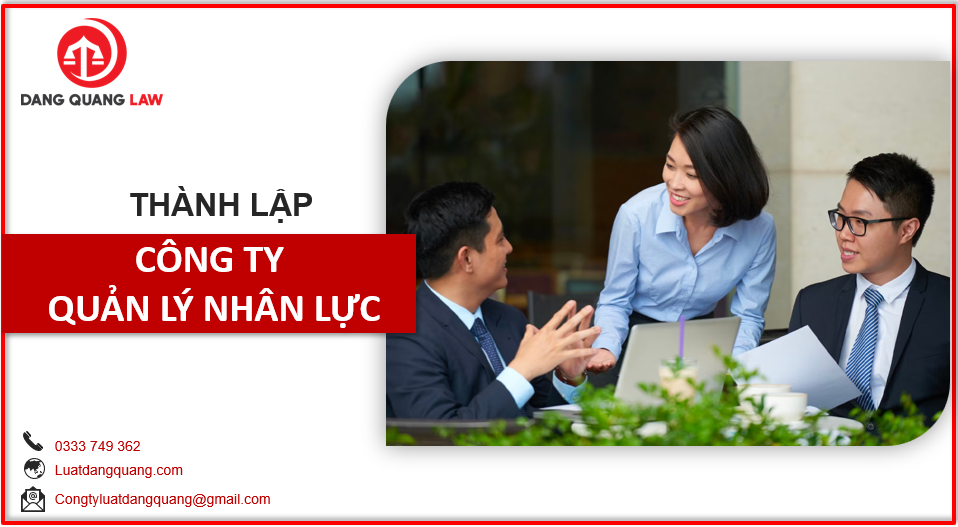 Thành lập công ty quản lý nhân lực