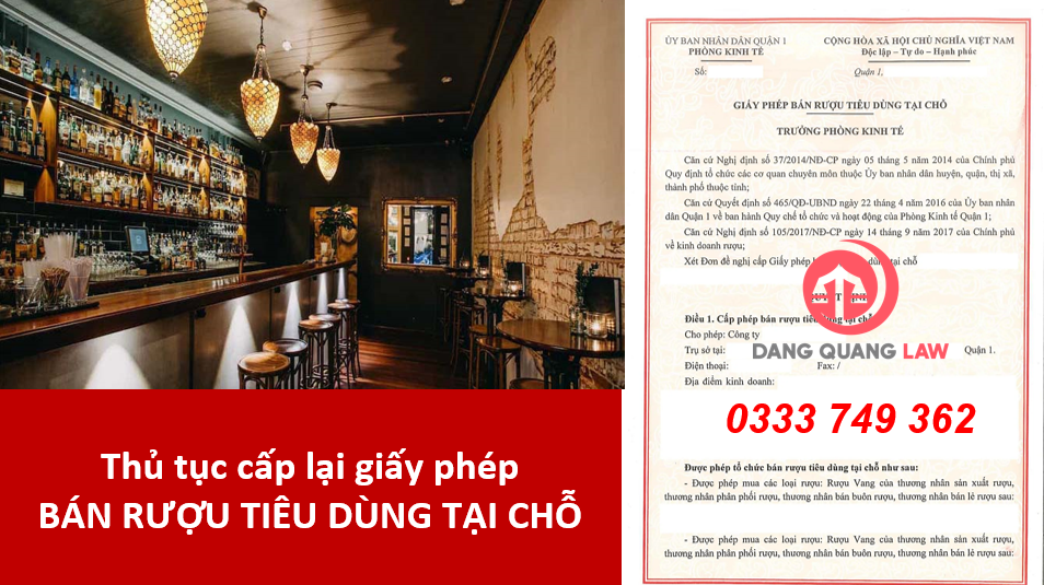Giấy phép phân phối rượu tại Hà Nội