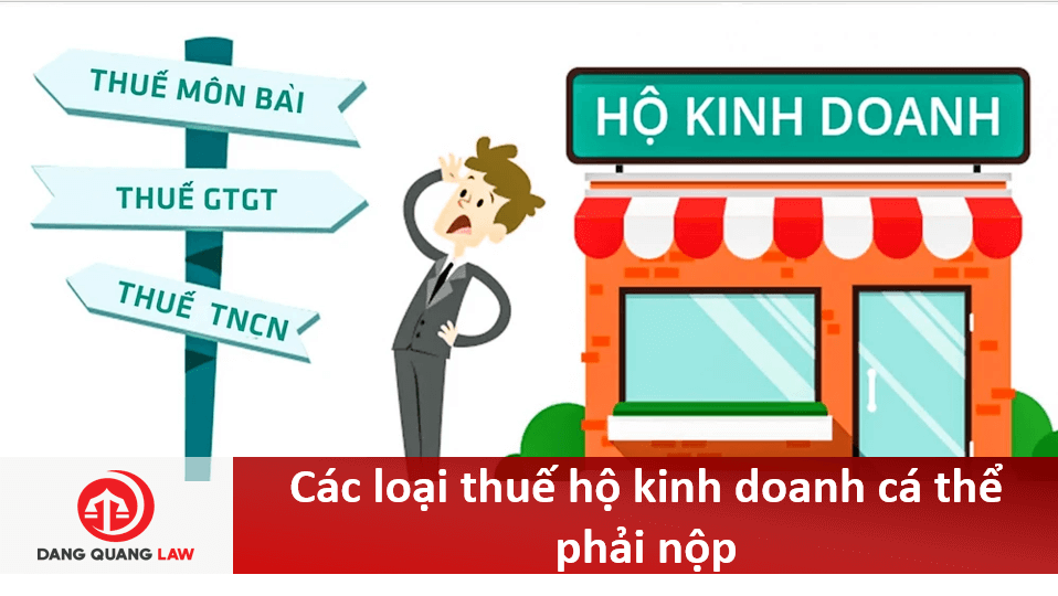 Các loại thuế của hộ kinh doanh cá thể