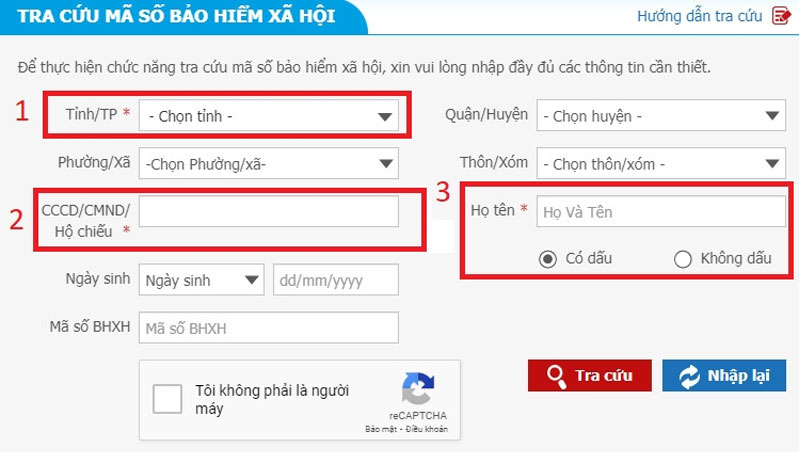 Cách kiểm tra bảo hiểm y tế bằng CCCD qua website BHXH Việt Nam-3