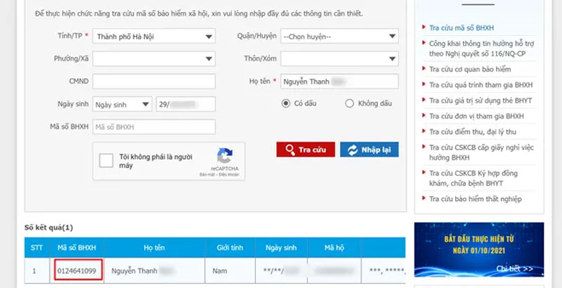 Tra cứu mã thẻ bảo hiểm y tế học sinh online-2