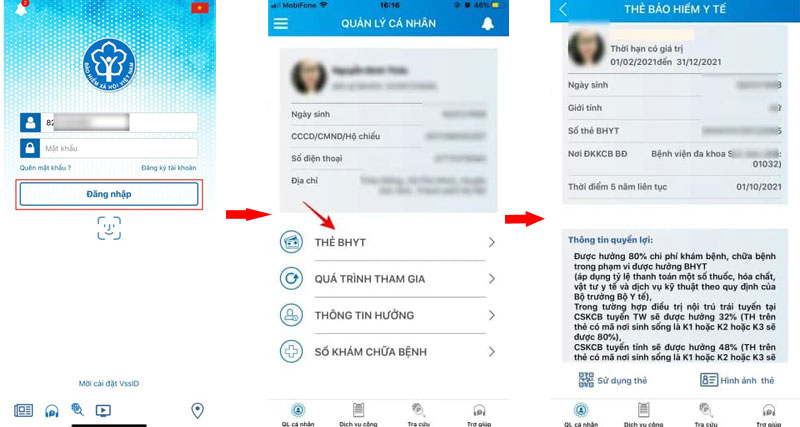 Tra giá trị sử dụng thẻ BHYT trên website Bảo hiểm xã hội Việt Nam-6